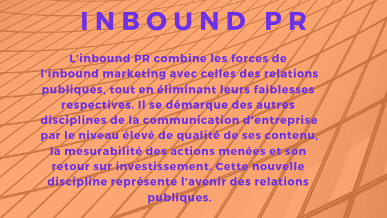 Définition de l'inbound PR par l'agence Pleeaase.com